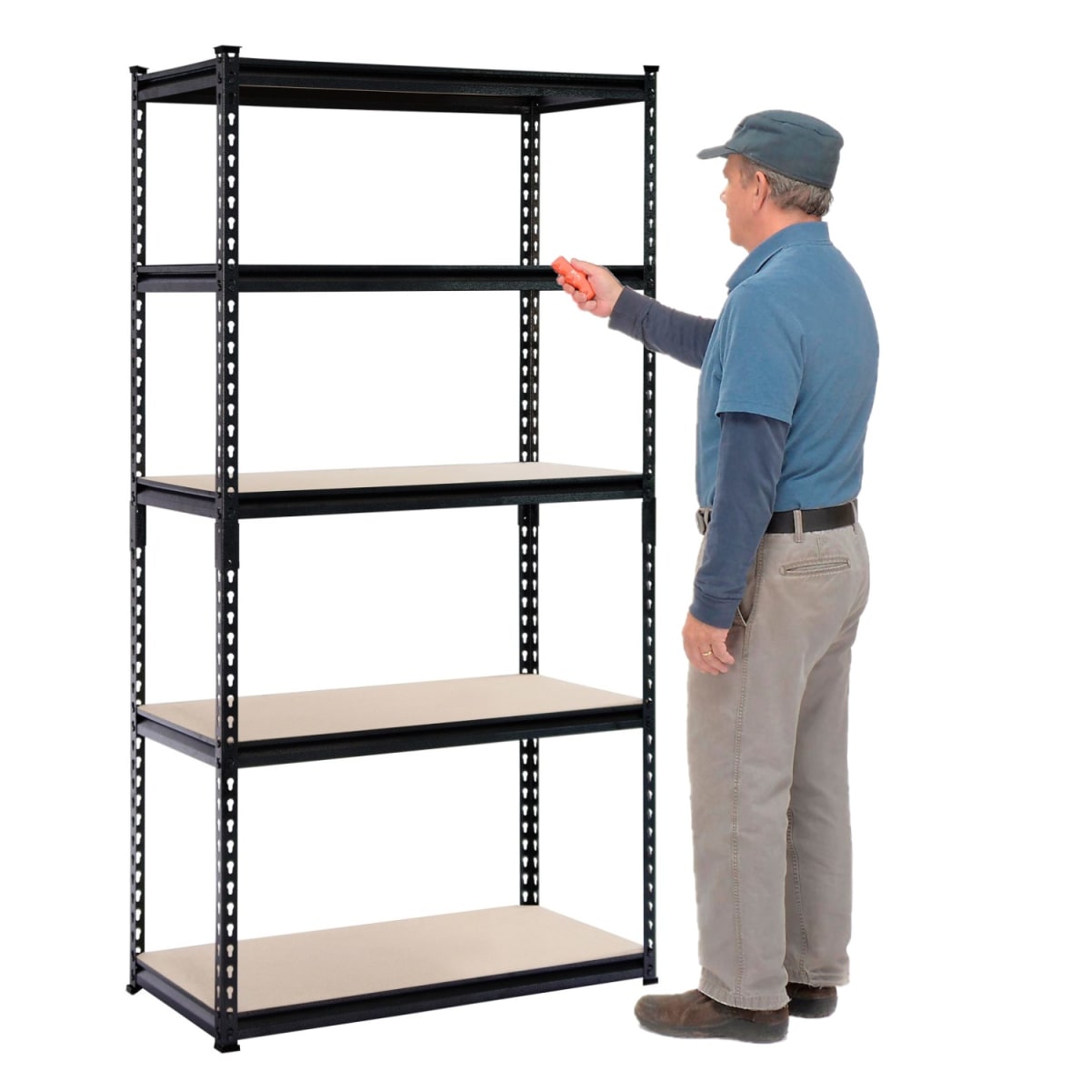 Estante Acero Pintado 90x45x183 cm 5 Band. 905 Kg2