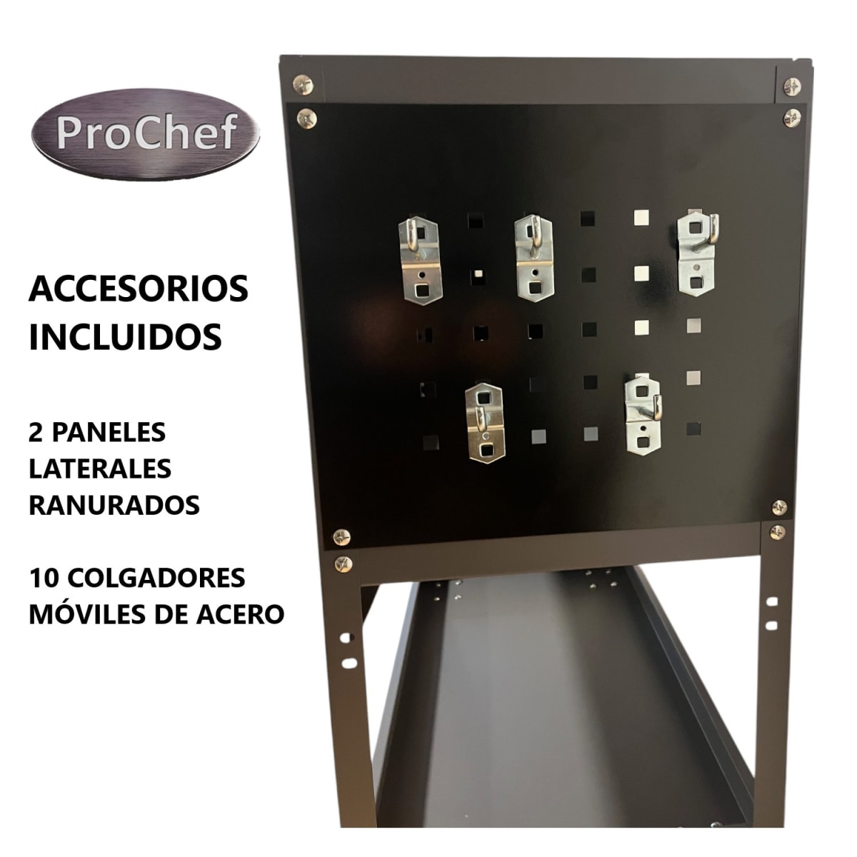 Carro de Acero para Herramientas con Accesorios4