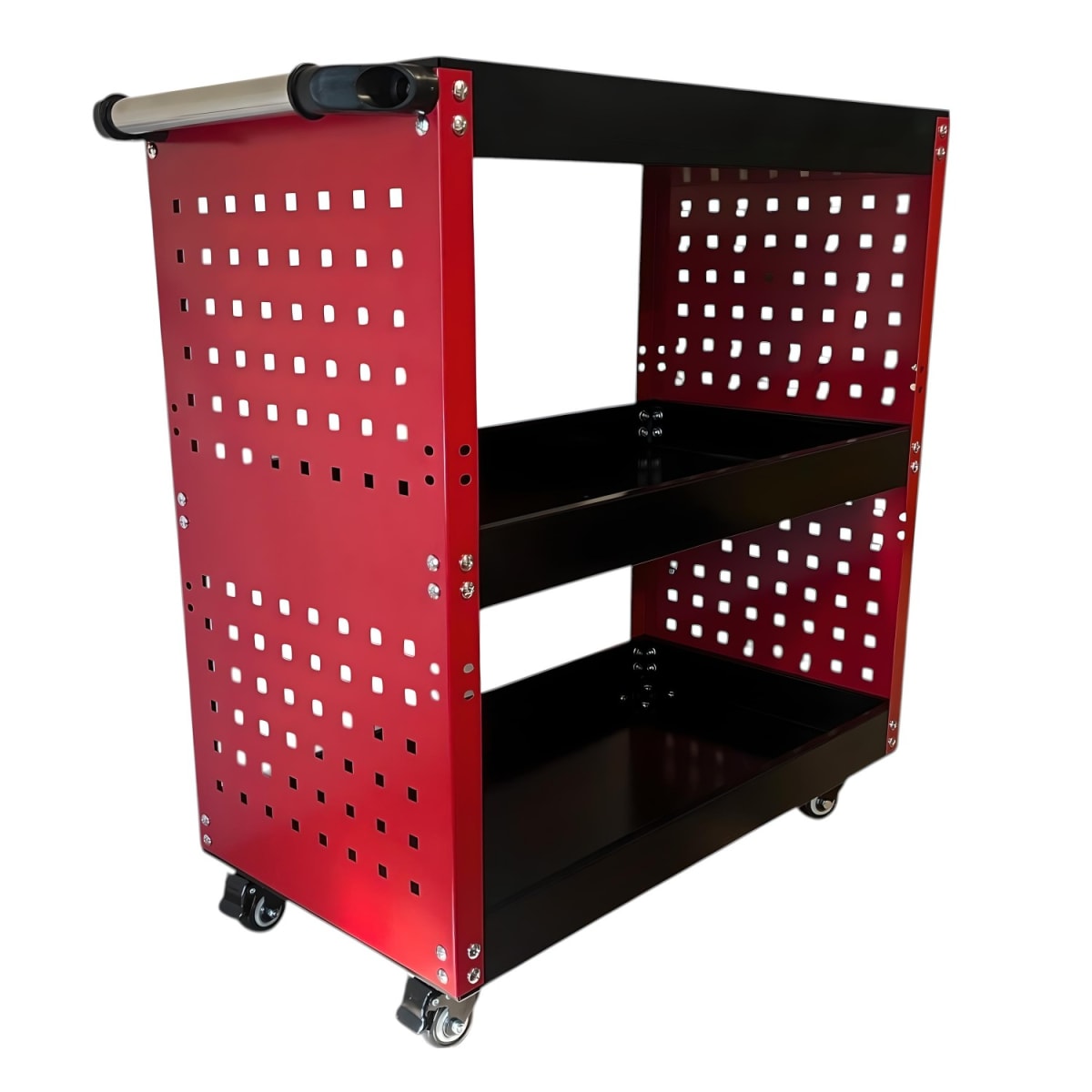 Carro de Acero para Herramientas Semi cerrado con Accesorios3