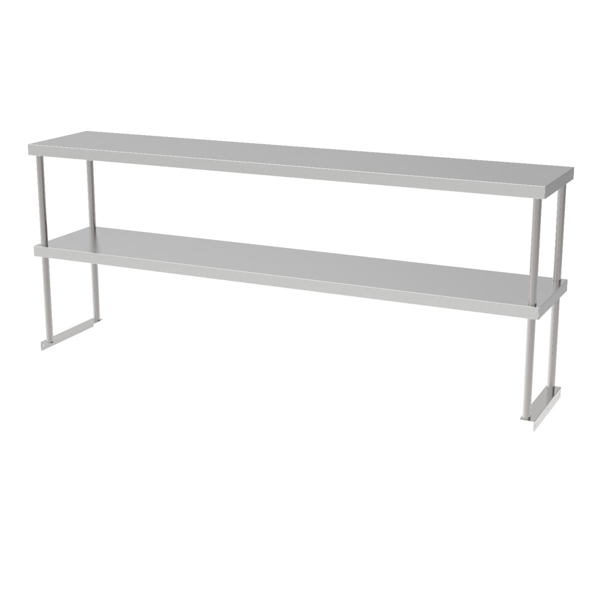 Plateo o Pasa Platos Doble 150x35x60 cm. Ac.Inox1