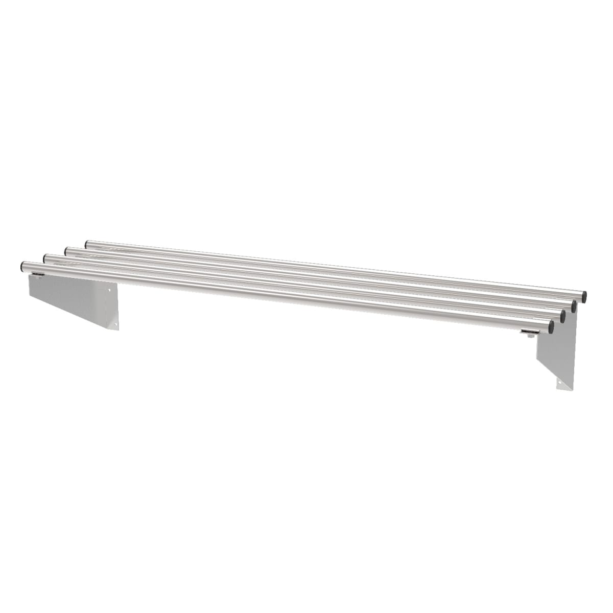 Repisa Tubular 90x30 cm Pasa Bandejas Acero Inoxidable1