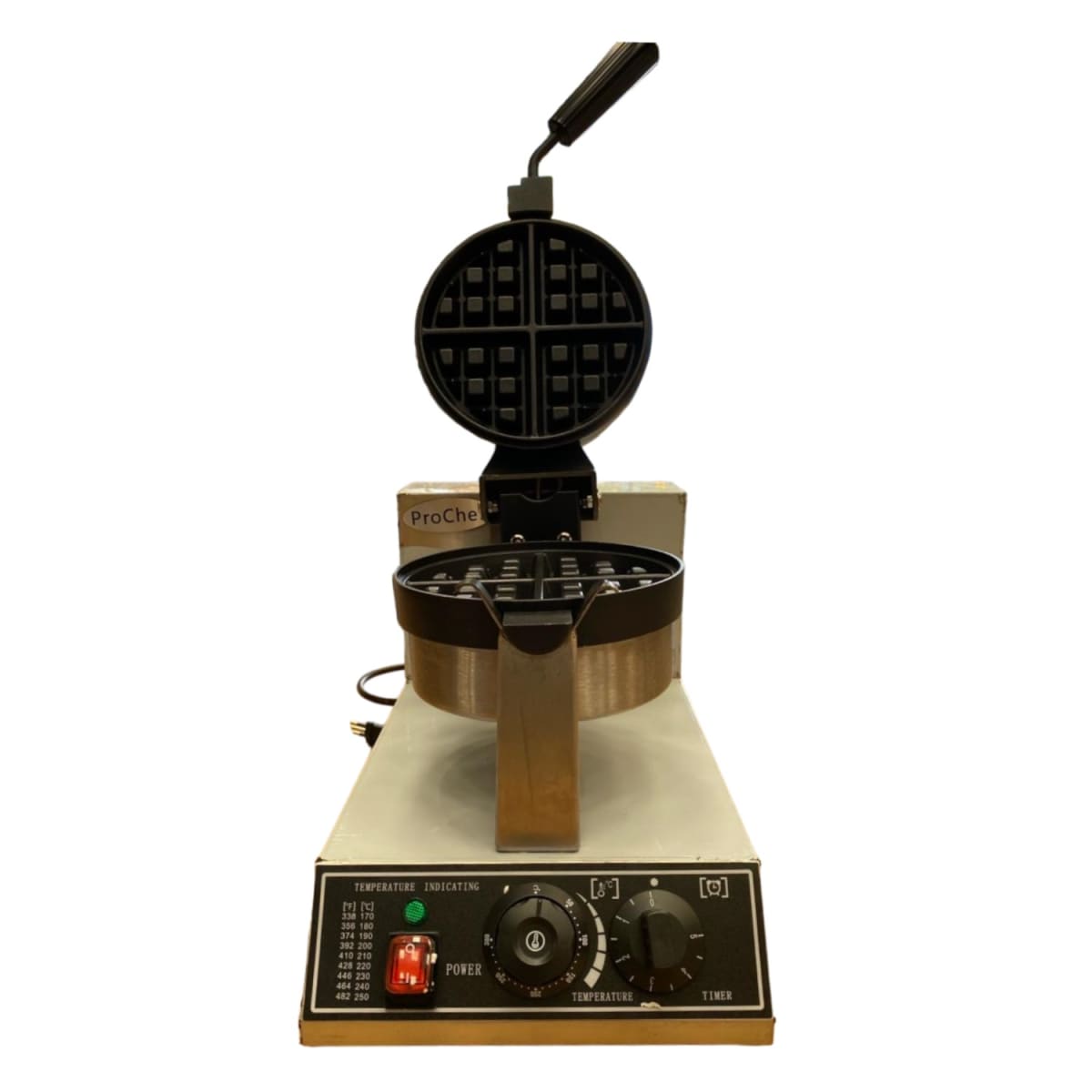 Waflera Electrica Profesional Acero Inoxidable UWB-1A1