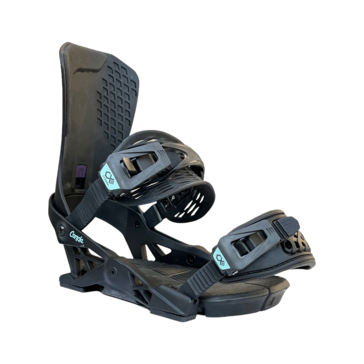Fijacion Snowboard Now Conda Carbon Black Women's2