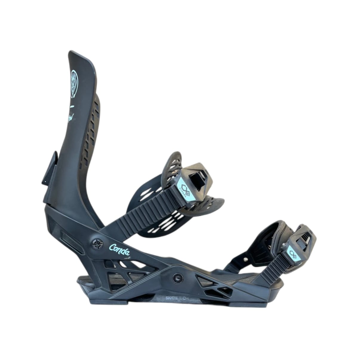 Fijacion Snowboard Now Conda Carbon Black Women's4