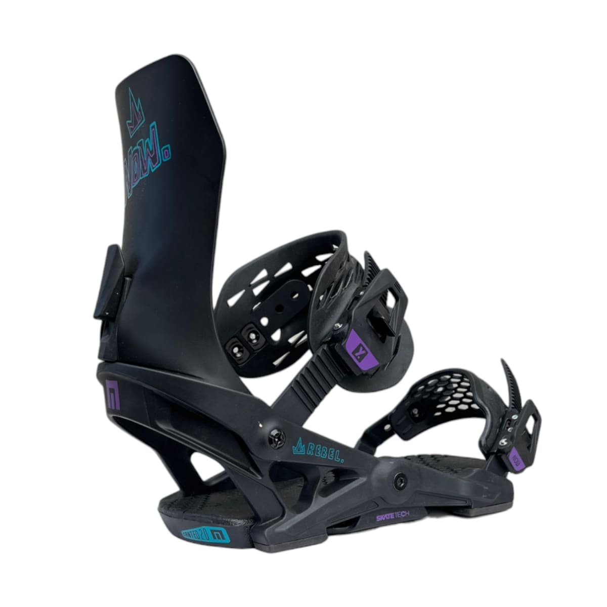 Fijacion Snowboard NOW Rebel Black Women's1