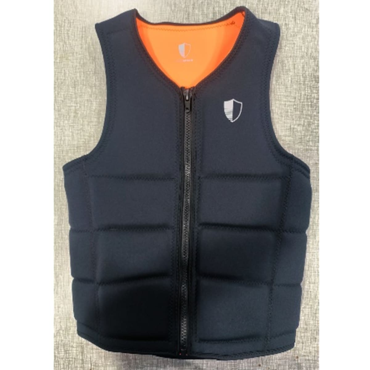 Chaleco de Impacto 2025 Black-Orange Men's2