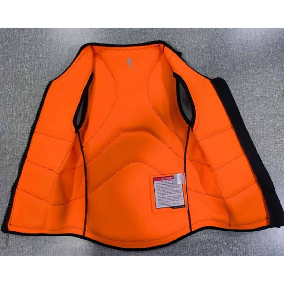 Chaleco de Impacto 2025 Black-Orange Men's3