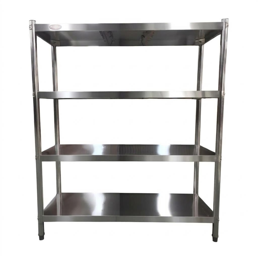 Estante 4 Bandejas lisas. 120x50x180 cm. Acero Inoxidable2