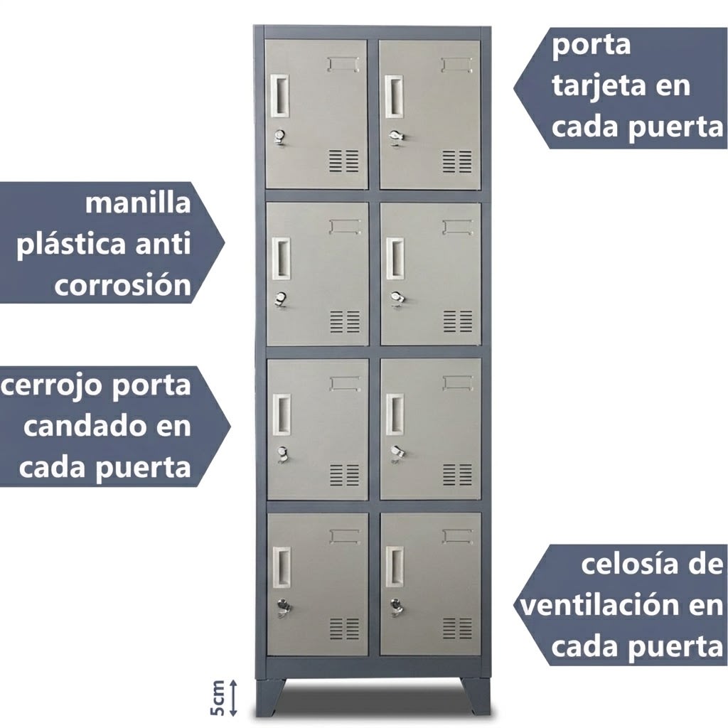 LOCKER 2C 8P CON PATAS2