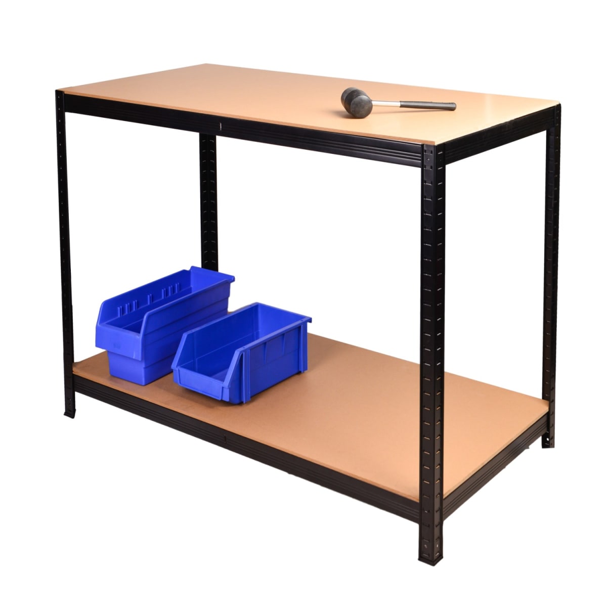 Meson de Trabajo Acero y MDF 120x60x90 cm.7