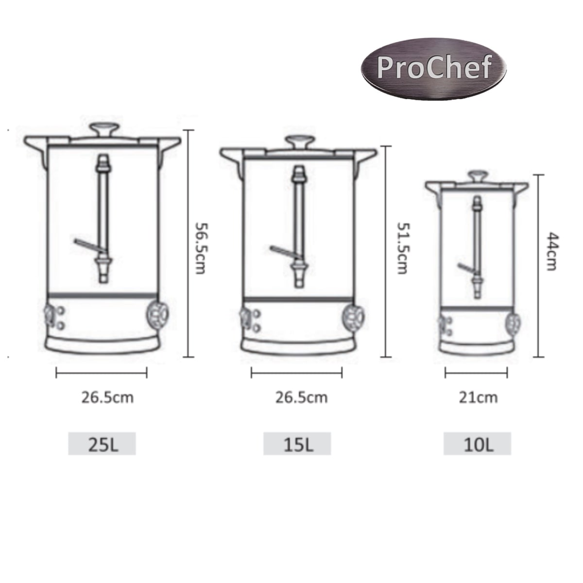 Hervidor 10 Litros Doble Capa Acero Inoxidable13