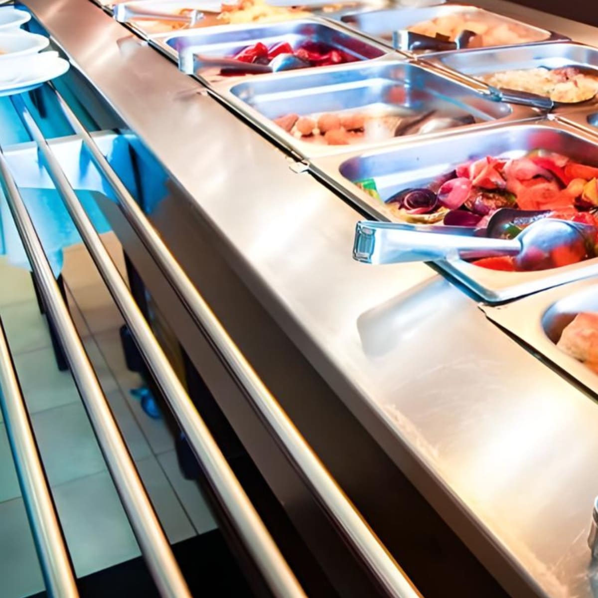 Repisa Tubular ProChef 120x30 cm Pasa Bandejas Acero Inoxidable4