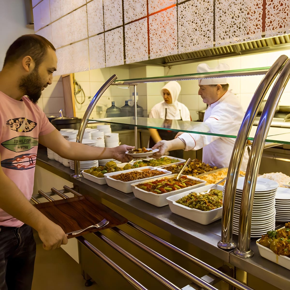 Repisa Tubular ProChef 150x30 cm Pasa Bandejas Acero Inoxidable3