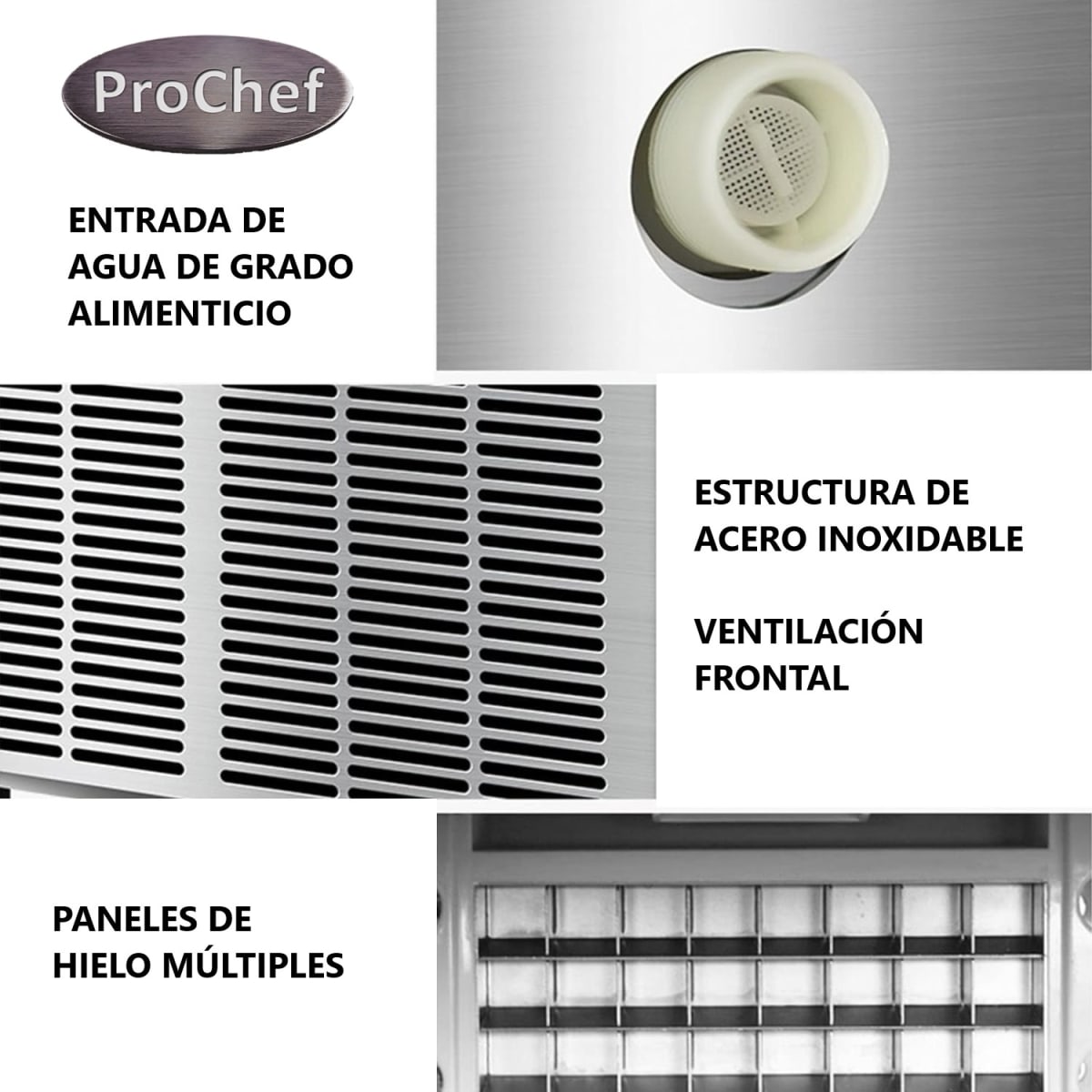 Máquina Fabricadora de Hielo 40 Kg/Día.9