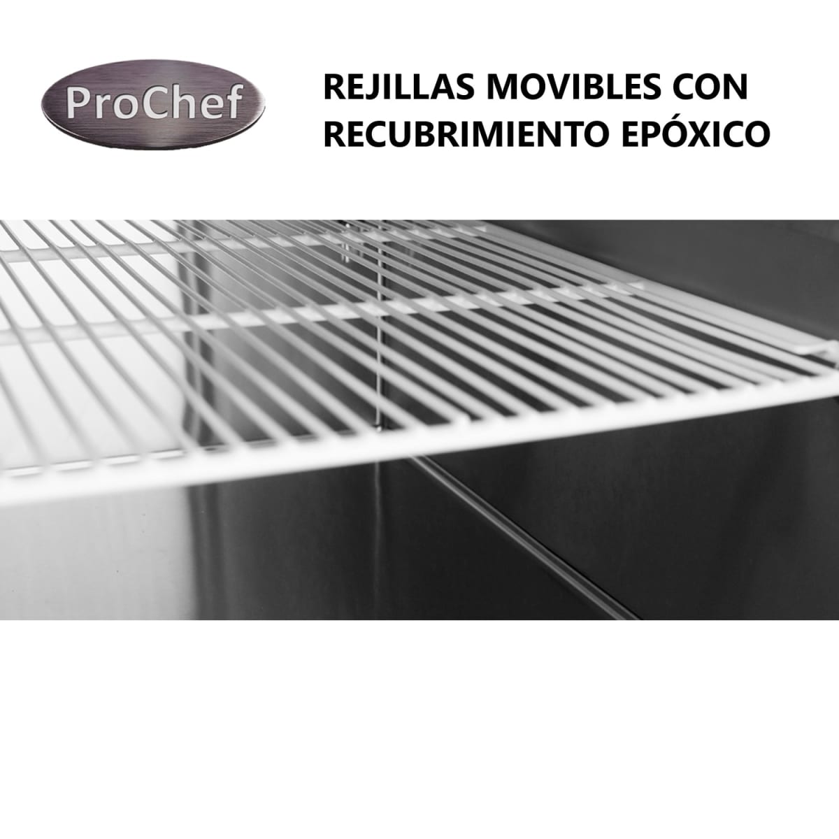Refrigerador Industrial 410 Lt Acero Inox -5 a 5°C5