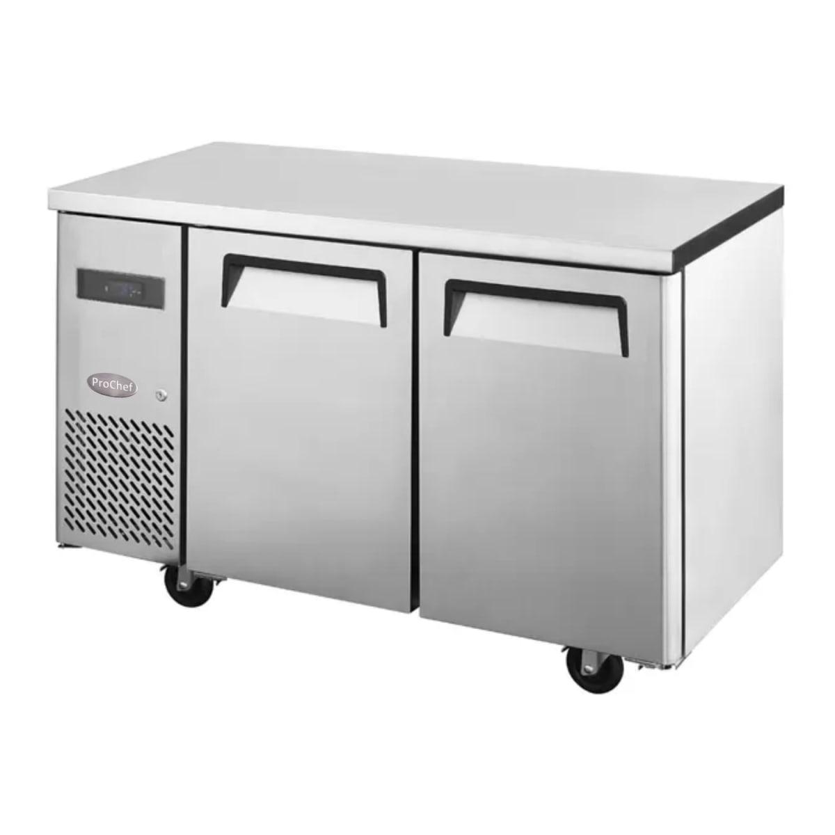 Meson Refrigerado 120 Cm Acero Inox. 2 Ptas 290 Lt3