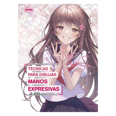 Personajes femeninos atractivos: Técnicas para dibujar manos expresivas - NORMA Editorial1