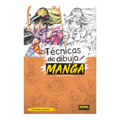 TÉCNICAS DE DIBUJO MANGA 05. PERSONAJES Y ACCESORIOS - NORMA EDITORIAL1