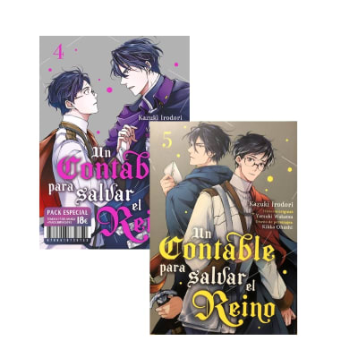 Un contable para salvar el reino, vol. 04 y 05 (Pack) - Tomodomo