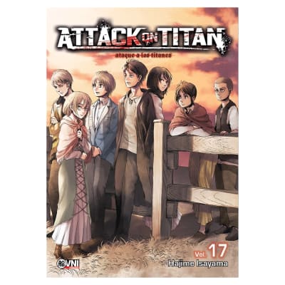 ATTACK ON TITAN: ANTES DE LA CAIDA # 17 - OVNIPRESS