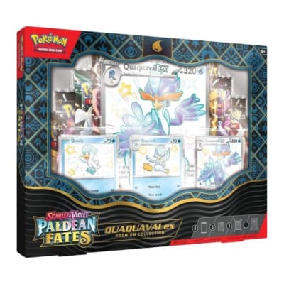 S & V - Paldean Fates Premium Collection Shiny Quaquaval ex (Inglés)1