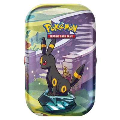 PKM TCG S & V Prismatic Evolutions - Mini Tin Umbreon Español1