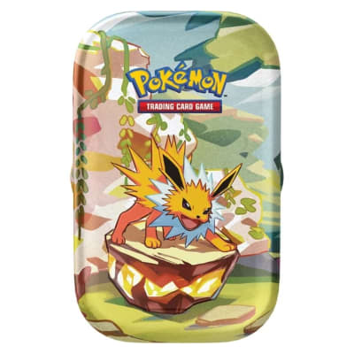 PKM TCG S & V Prismatic Evolutions - Mini Tin Jolteon Español1