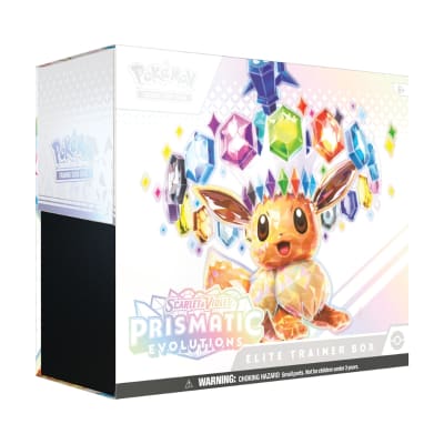 PKM TCG S & V Prismatic Evolutions - Elite Trainer Box Inglés1