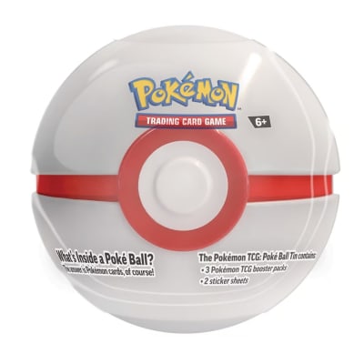 PKM TCG Poke Ball Tin Q4 2024 Español - Premiere ball1