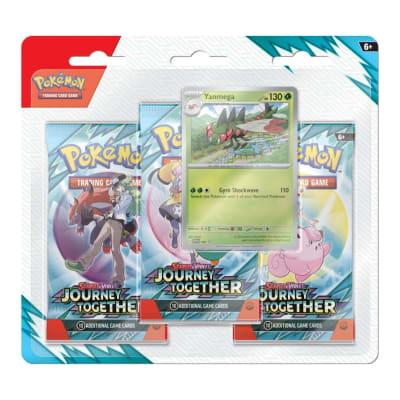PKM TCG S&V Journey Together - 3-Pack Yanmega Blister Ingles1