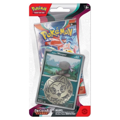 PKM TCG S&V - Obsidian Flames Checklane Blister - Wooper1