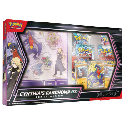 Pokemon TCG Cynthia's Garchomp ex Premium Collection Español