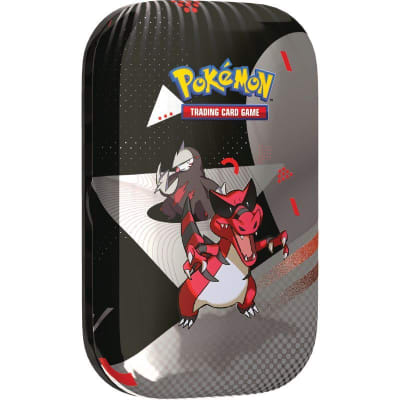 PKM TCG S&V - Black Bolt & White Flare - Unova Mini Tin Krookodile & Excadrill Ingles1