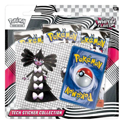 PKM TCG S&V - White Flare - Tech Sticker Collection Ingles1