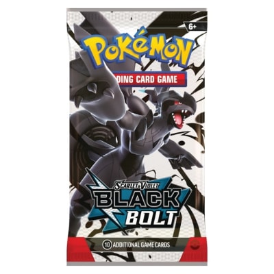 PKM TCG S&V - Black Bolt Booster Individual Inglés1