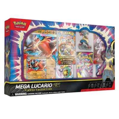 PKM TCG: Mega Lucario EX Figure Collection Español1
