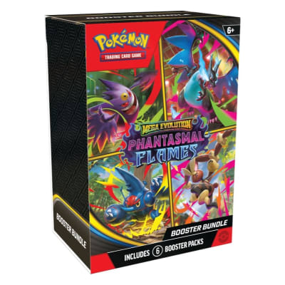 PKM TCG: ME - Phantasmal Flames - Booster Bundle Español1