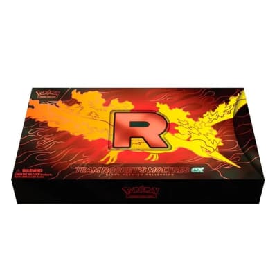 PKM Team Rocket's Moltres ex Ultra-Premium Collection Ingles1
