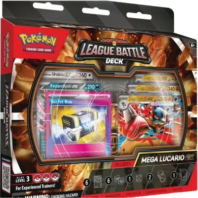 (PREVENTA) - POKEMON TCG MEGA LUCARIO EX LEAGUE BATTLE DECK ENGLISH