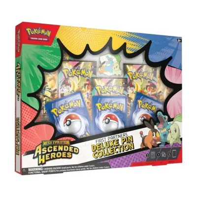 PKM TCG: ME - Ascended Heroes Deluxe Pin Collection Español1