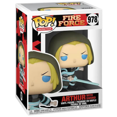 POP Animation #978: Fire Force - Arthur w/Sword1
