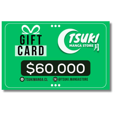 Gift Card Digital $60.000 - TSUKI MANGA STORE
