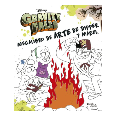 Gravity falls. Megalibro de arte de Dipper y Mabel - ED PLANETA1
