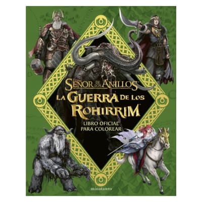 La Guerra de los Rohirrim: libro oficial para colorear