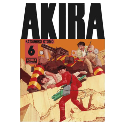 AKIRA B/N 06 + POSTALES - NORMA EDITORIAL1