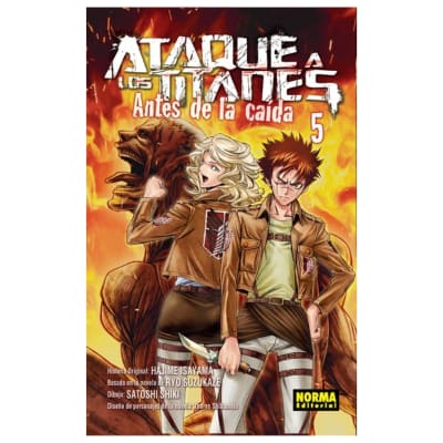 ATAQUE A LOS TITANES.05 ANTES DE LA CAIDA - NORMA