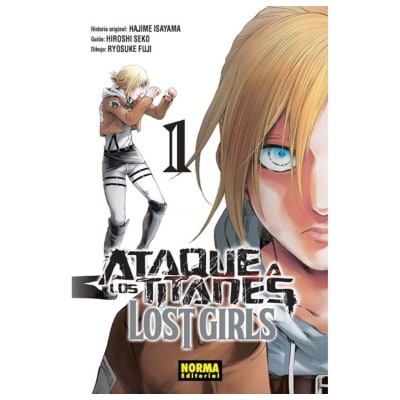ATAQUE A LOS TITANES LOST GIRLS 01 - NORMA1