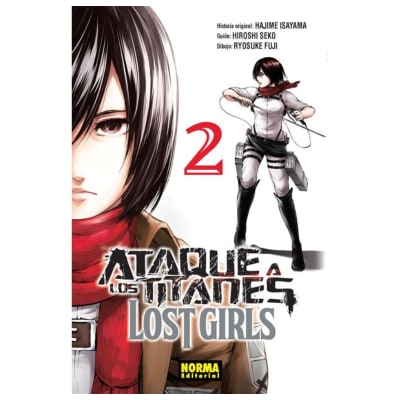 ATAQUE A LOS TITANES LOST GIRLS 02 - NORMA1