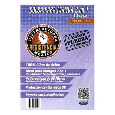 Bolsa Manga 2 en 1 - 10 piezas - LA RESISTENCIA1