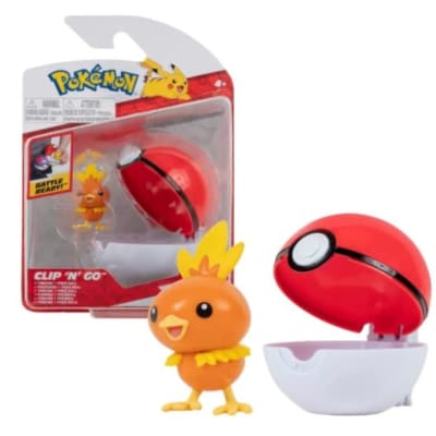 Clip N Go - Torchic + Poke ball1